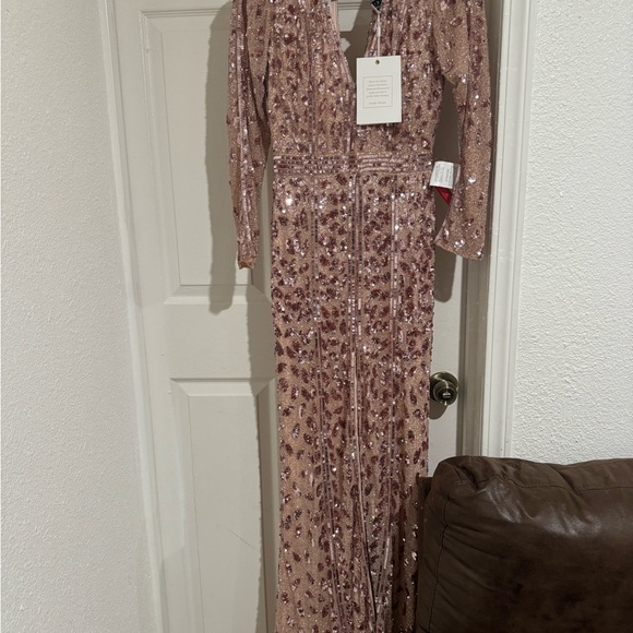 Max Duggal Embellished Maxi Gown - Picture 2 of 4